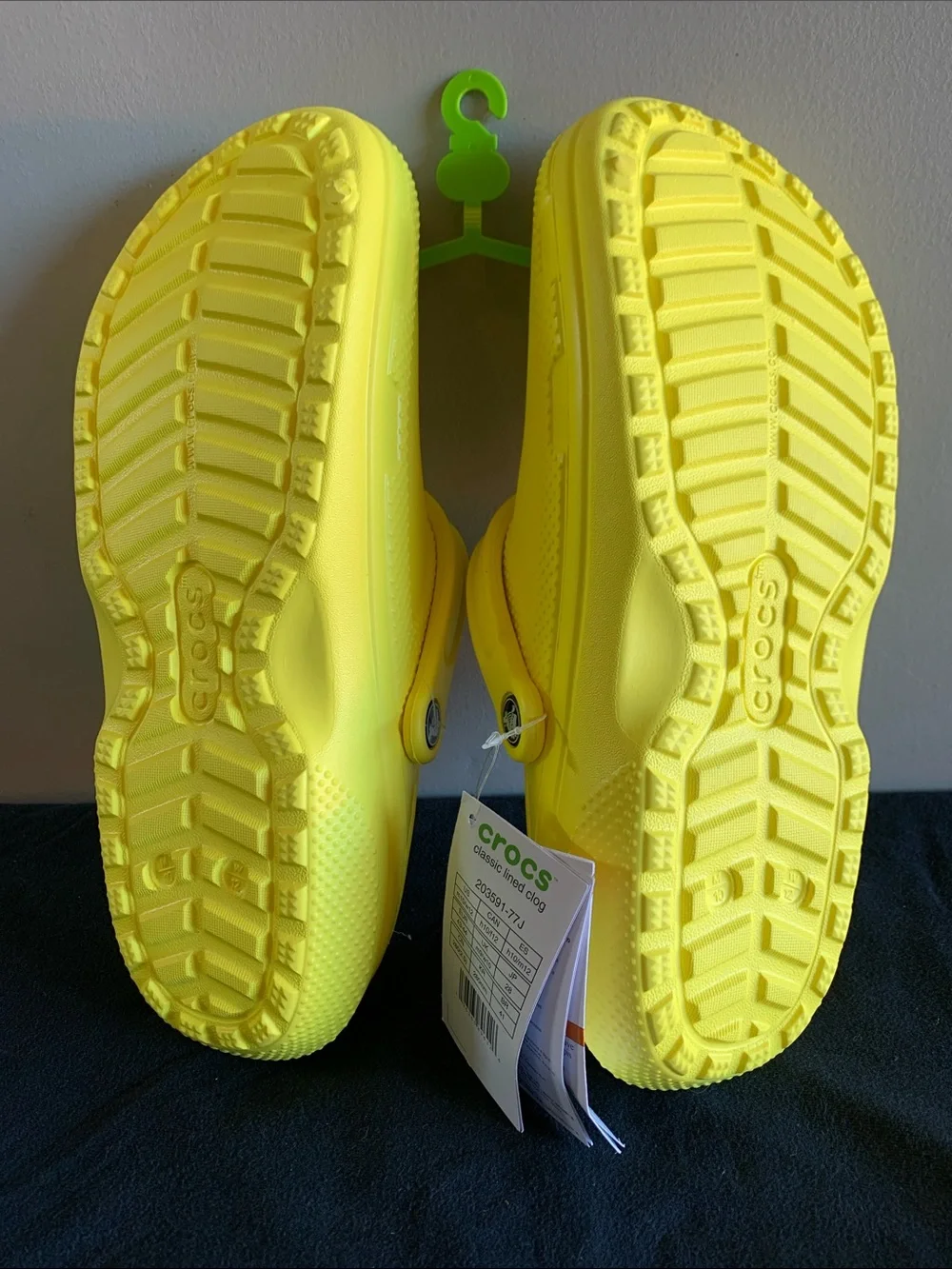 CROCS bright yellow